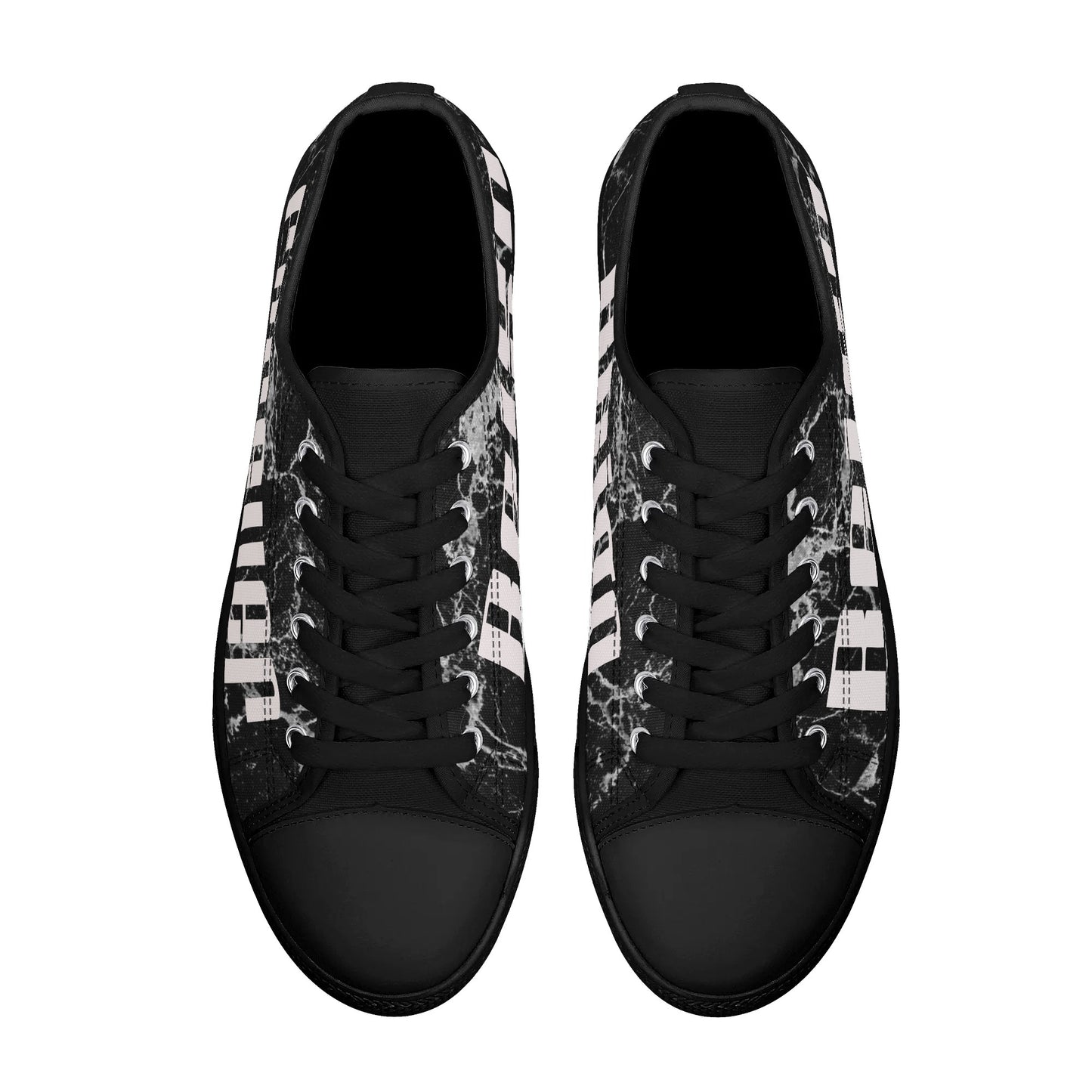 Mens Rubber Low Top Canvas Shoes
