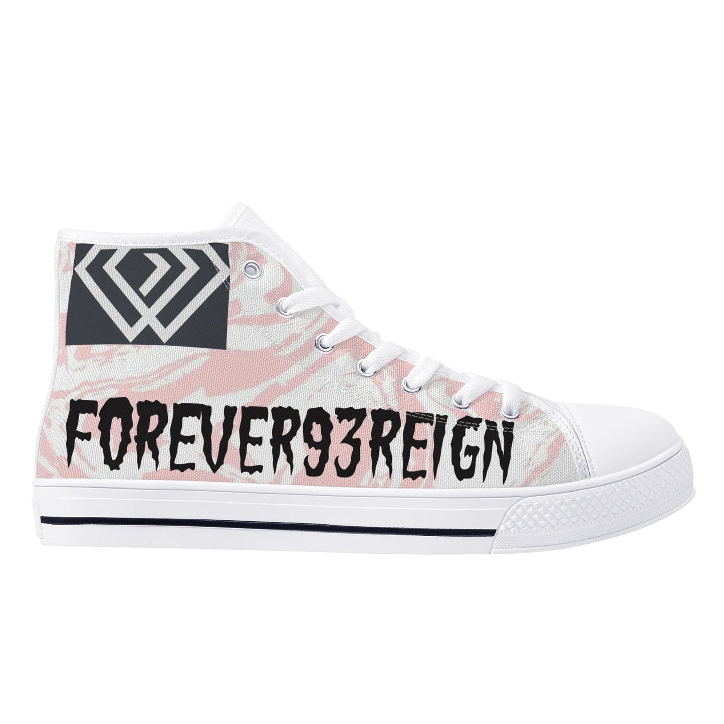 Mens Rubber High Top Canvas Shoes