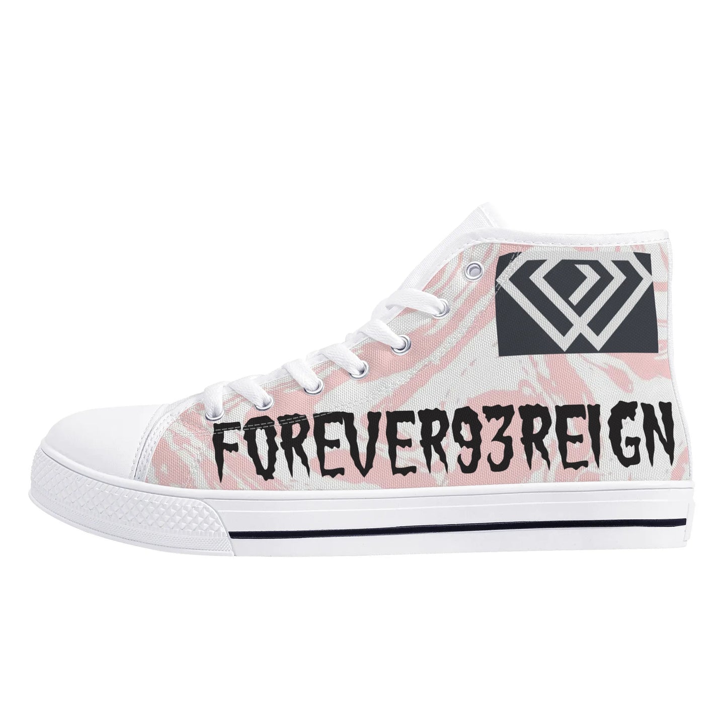 Mens Rubber High Top Canvas Shoes
