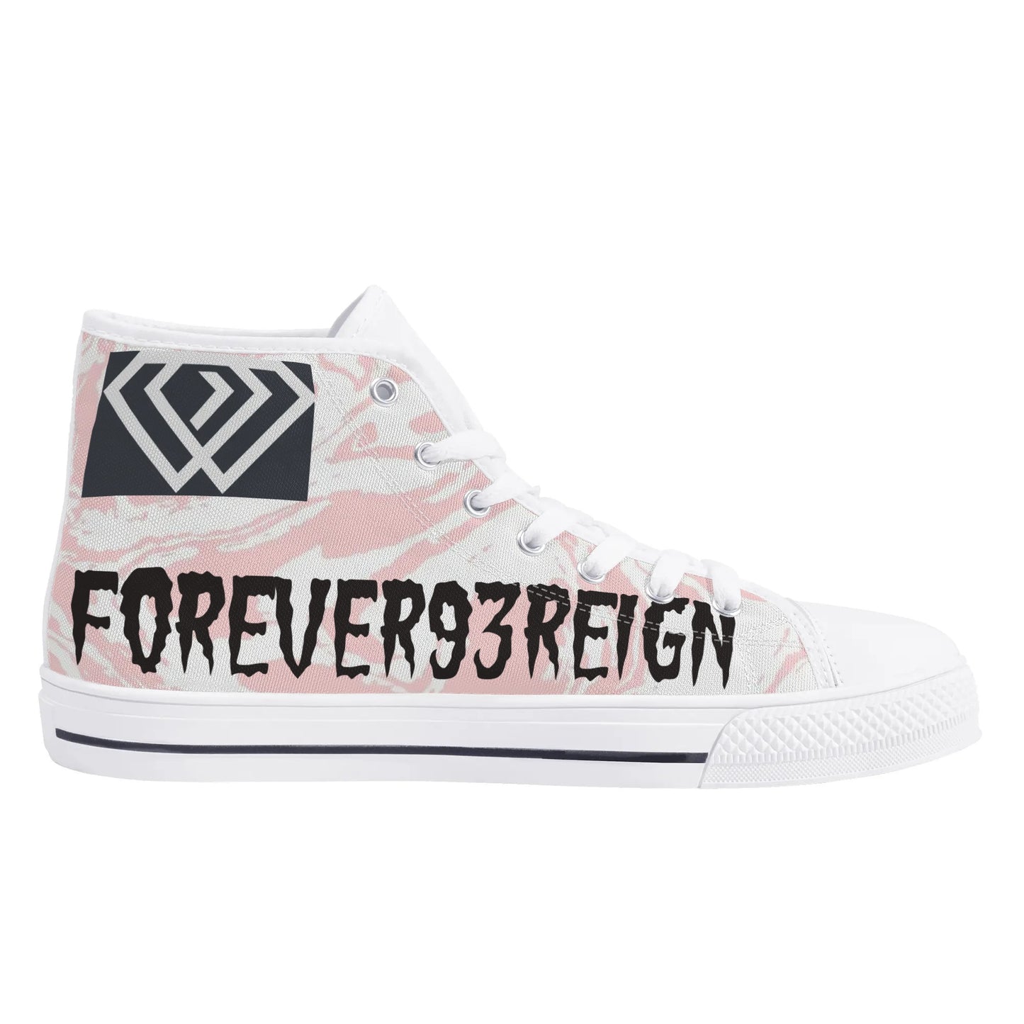 Mens Rubber High Top Canvas Shoes