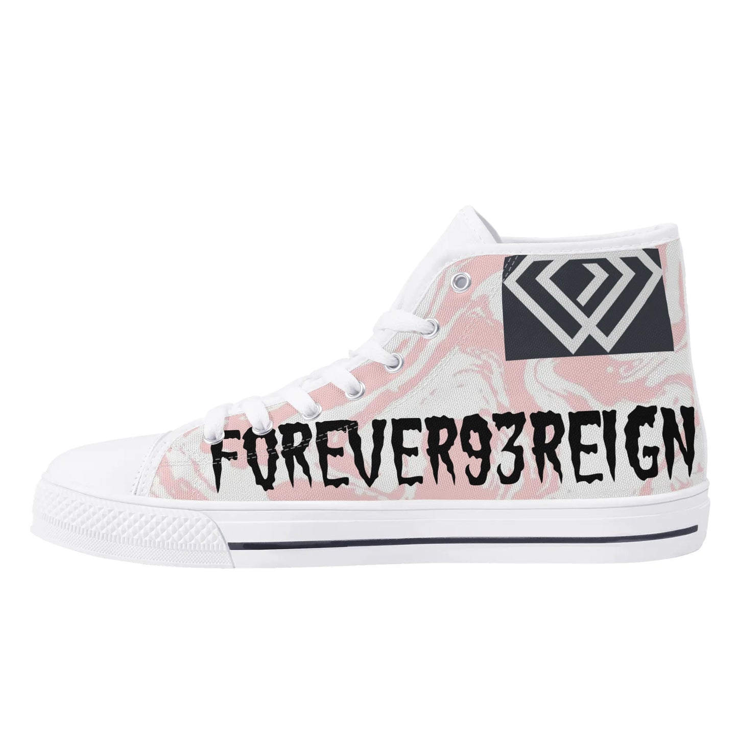 Mens Rubber High Top Canvas Shoes