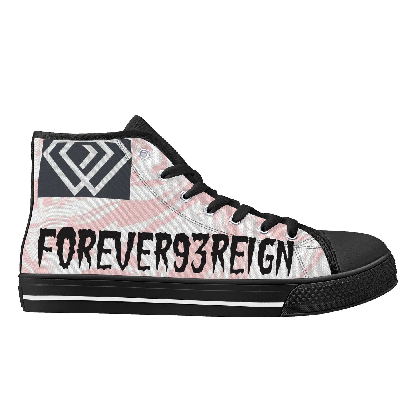 Mens Rubber High Top Canvas Shoes