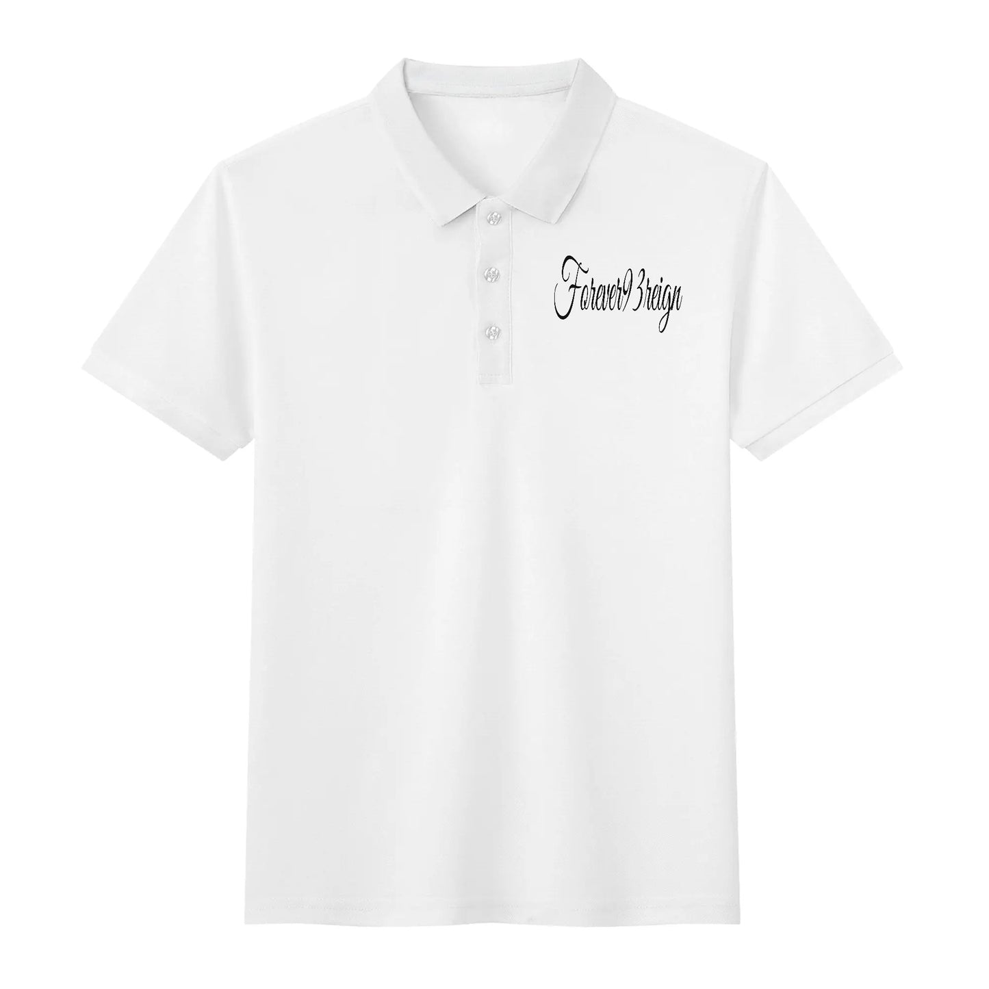Unisex Adult Half printed Cotton Polo Shirt
