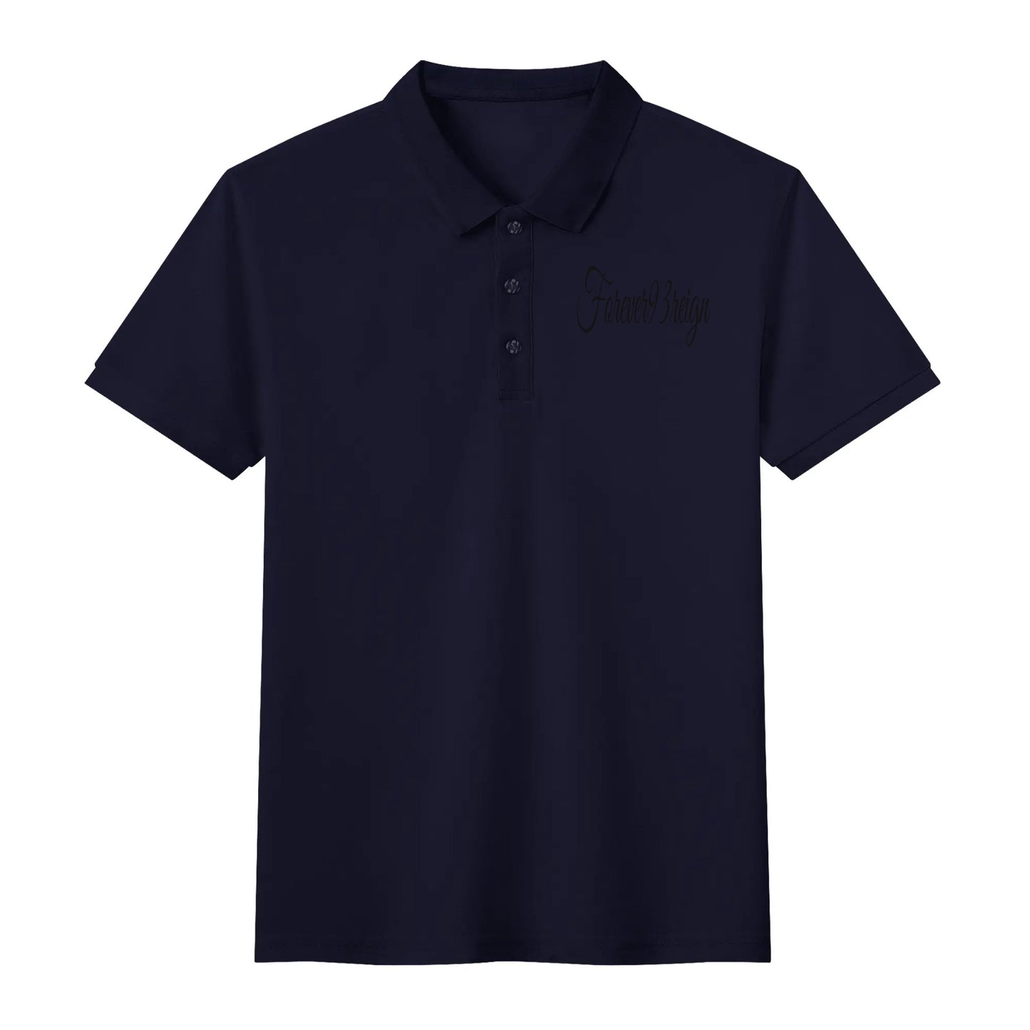 Unisex Adult Half printed Cotton Polo Shirt