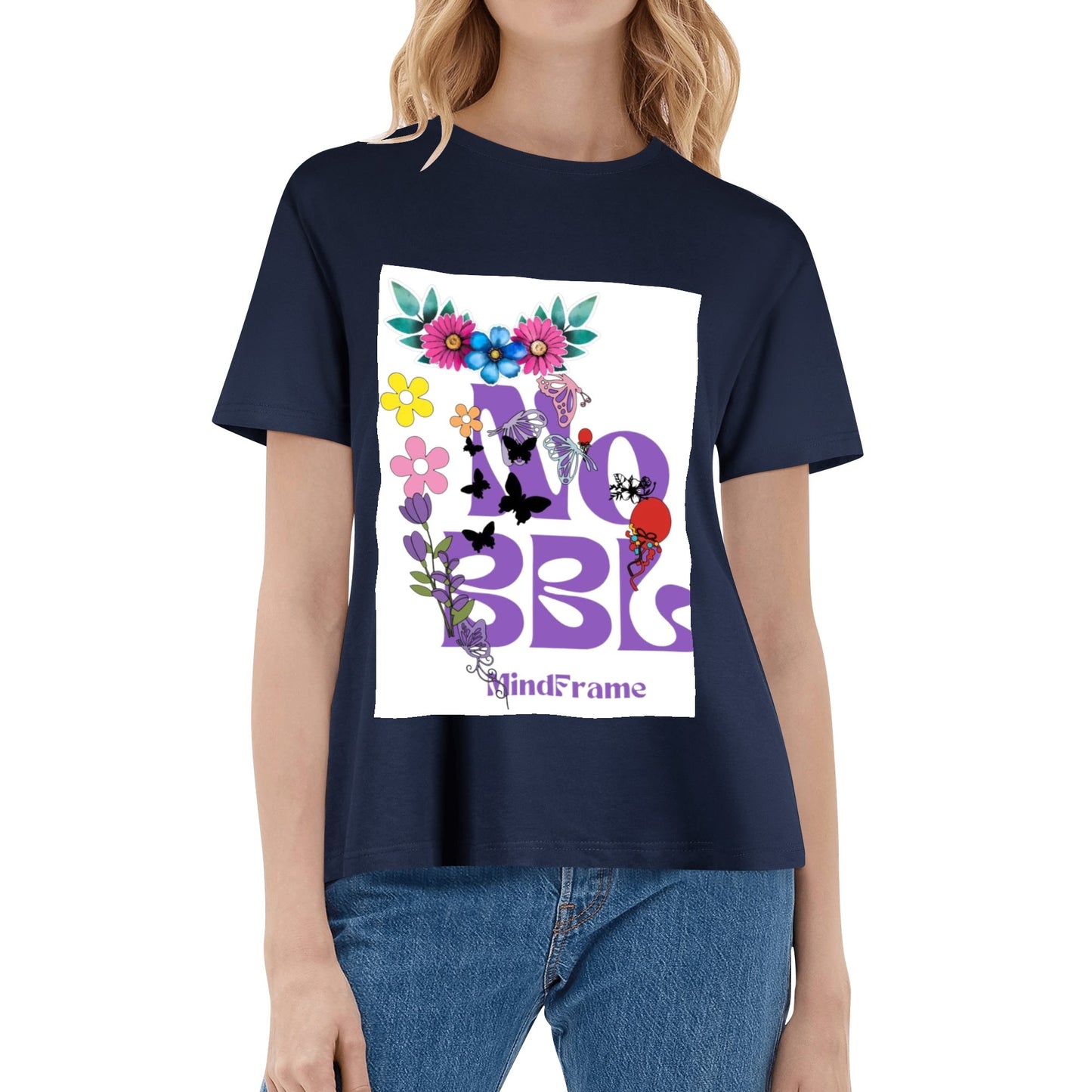 Womens Cotton No BBL T - Shirt