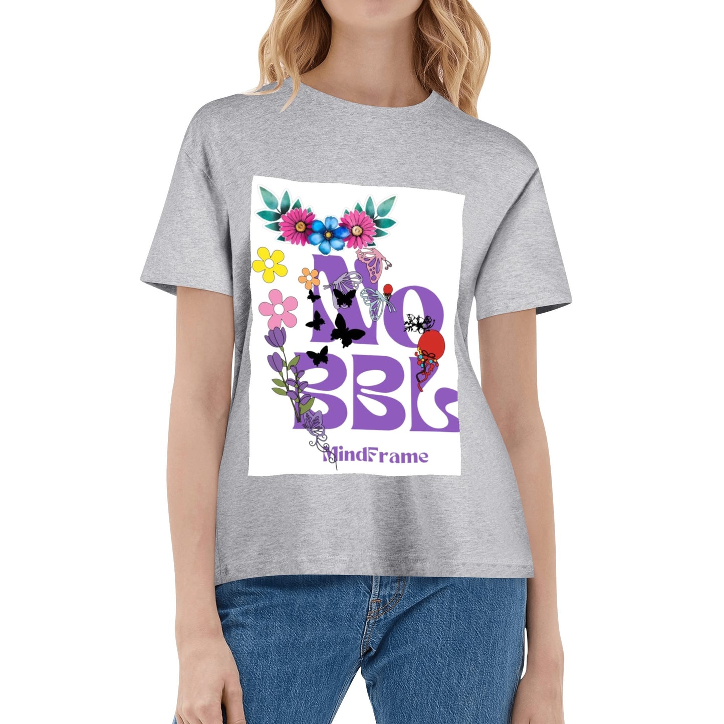 Womens Cotton No BBL T - Shirt