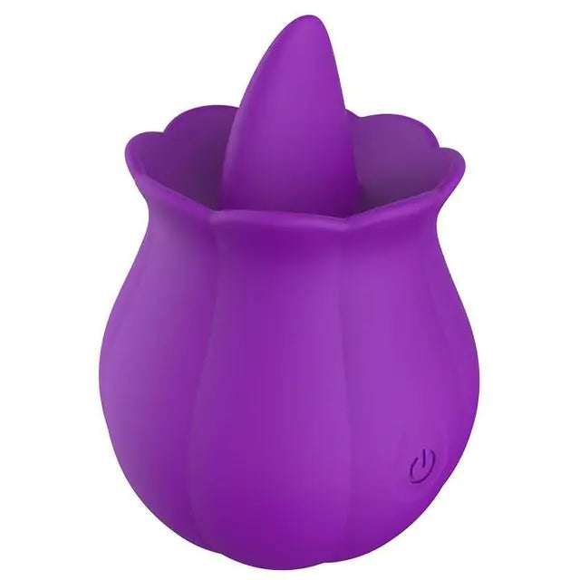Rose Shape Tongue Vibrator