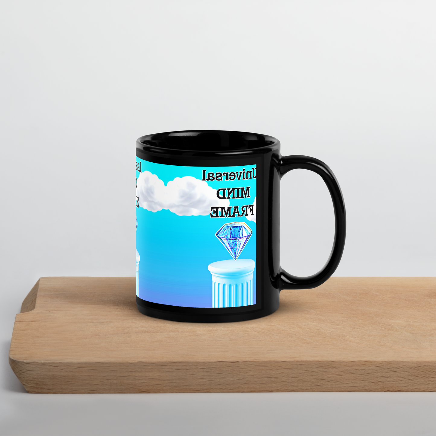 Black Glossy Mug