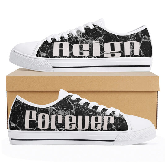 Mens Rubber Low Top Canvas Shoes