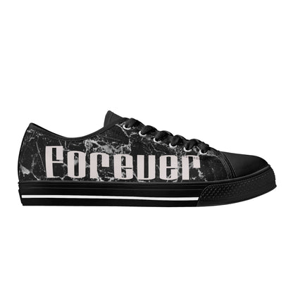 Mens Rubber Low Top Canvas Shoes