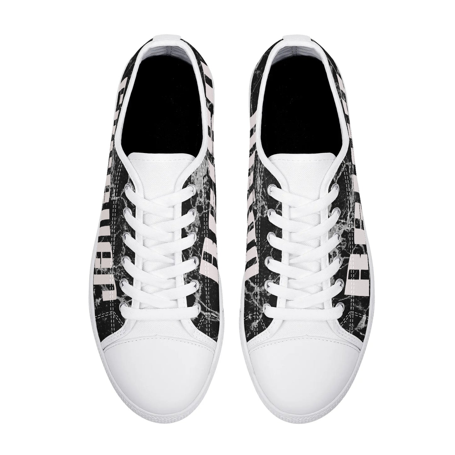 Mens Rubber Low Top Canvas Shoes