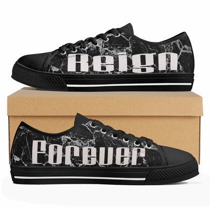 Mens Rubber Low Top Canvas Shoes