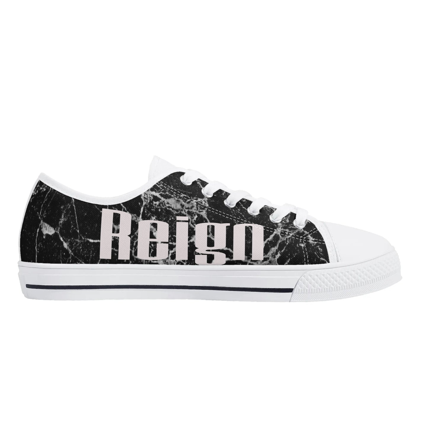 Mens Rubber Low Top Canvas Shoes