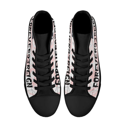 Mens Rubber High Top Canvas Shoes