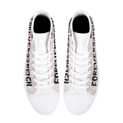 Mens Rubber High Top Canvas Shoes