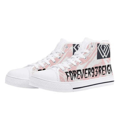 Mens Rubber High Top Canvas Shoes