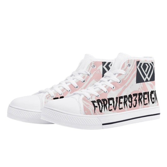 Mens Rubber High Top Canvas Shoes