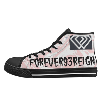 Mens Rubber High Top Canvas Shoes