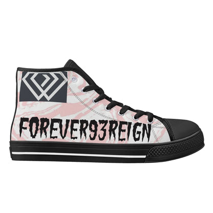 Mens Rubber High Top Canvas Shoes