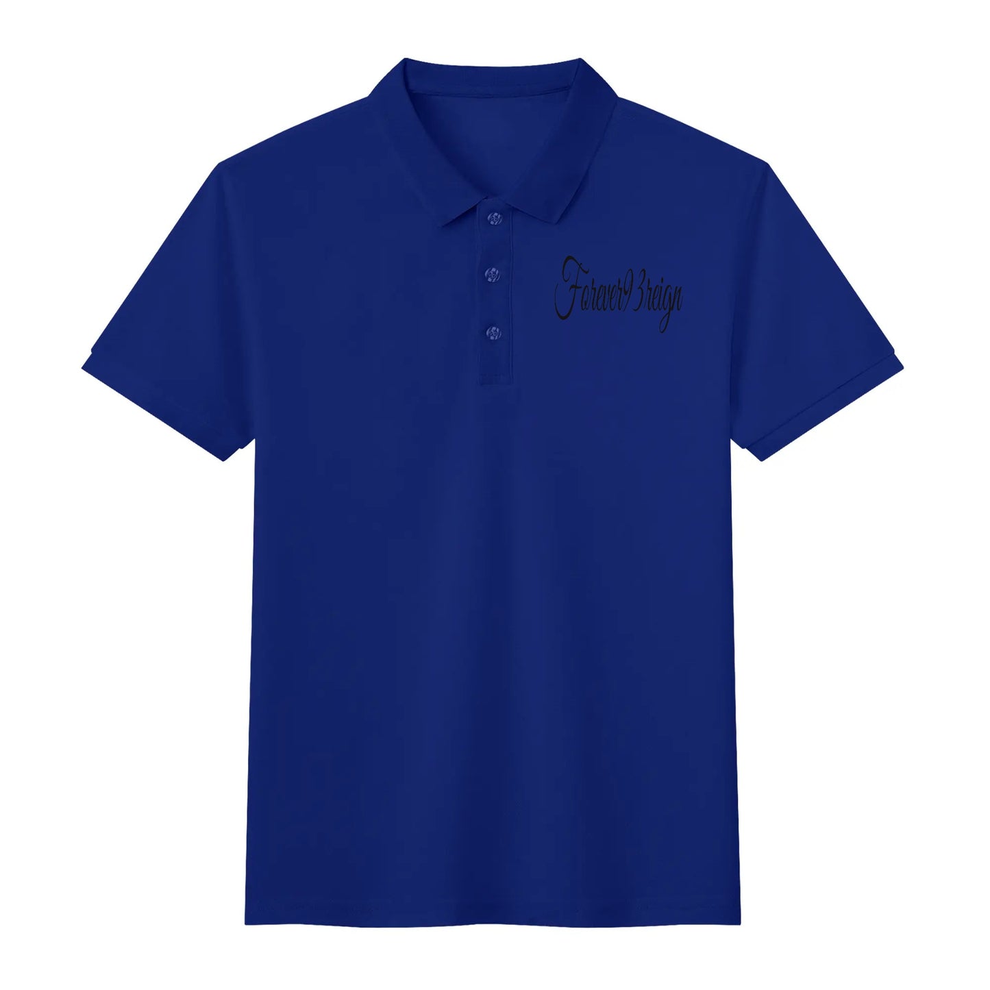 Unisex Adult Half printed Cotton Polo Shirt