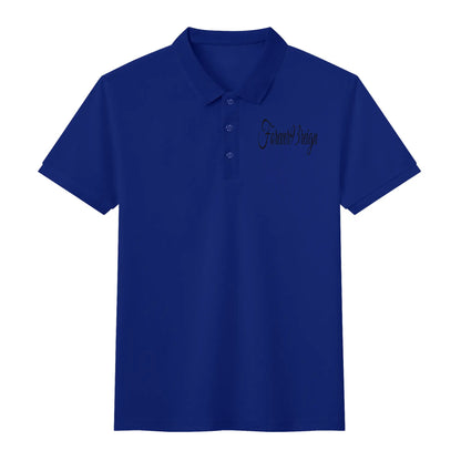 Unisex Adult Half printed Cotton Polo Shirt
