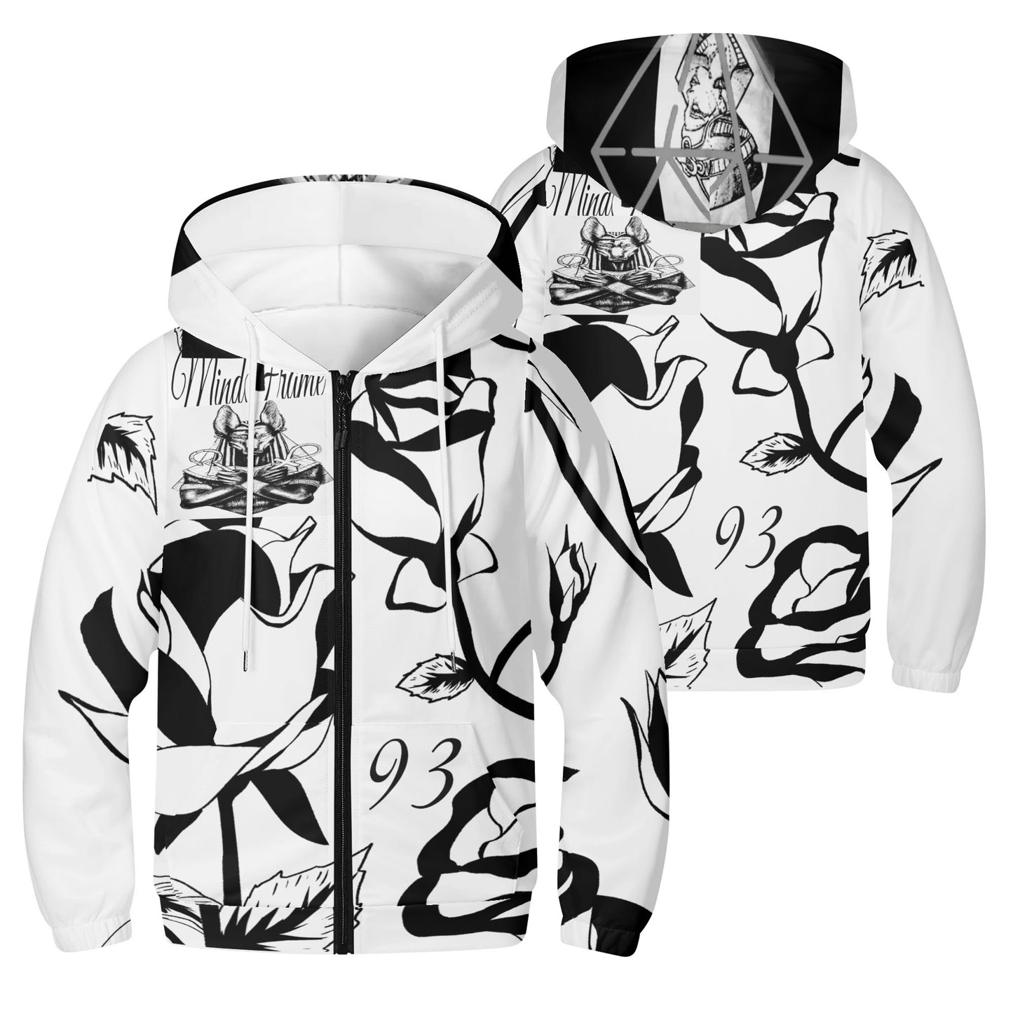 MindFrame P - Youth Lightweight Zipper Jumper Sweatshirt Hoodie