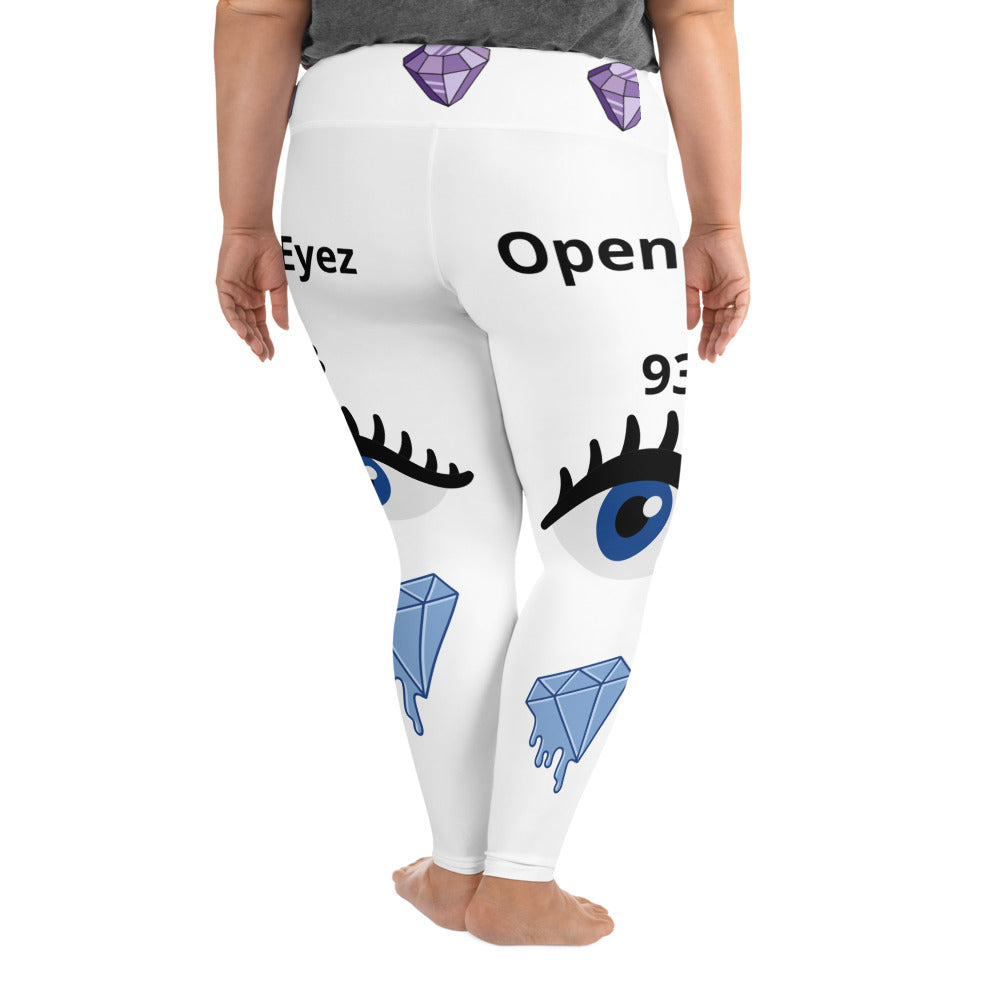 All-Over Print Plus Size Leggings