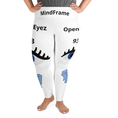 All-Over Print Plus Size Leggings
