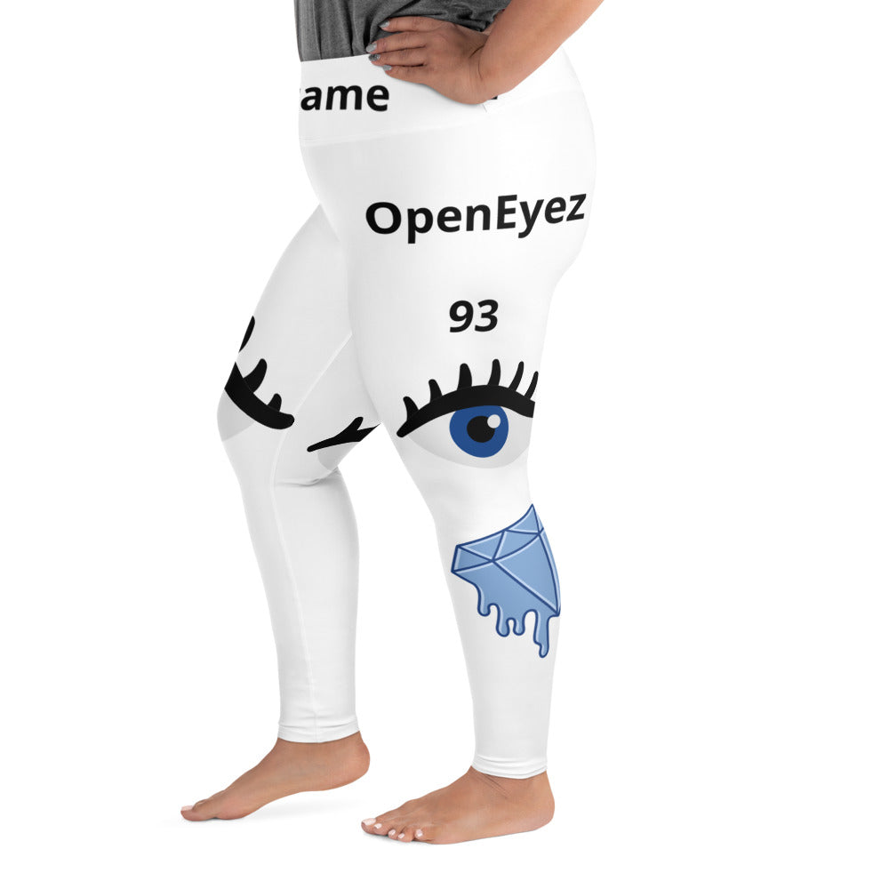 All-Over Print Plus Size Leggings